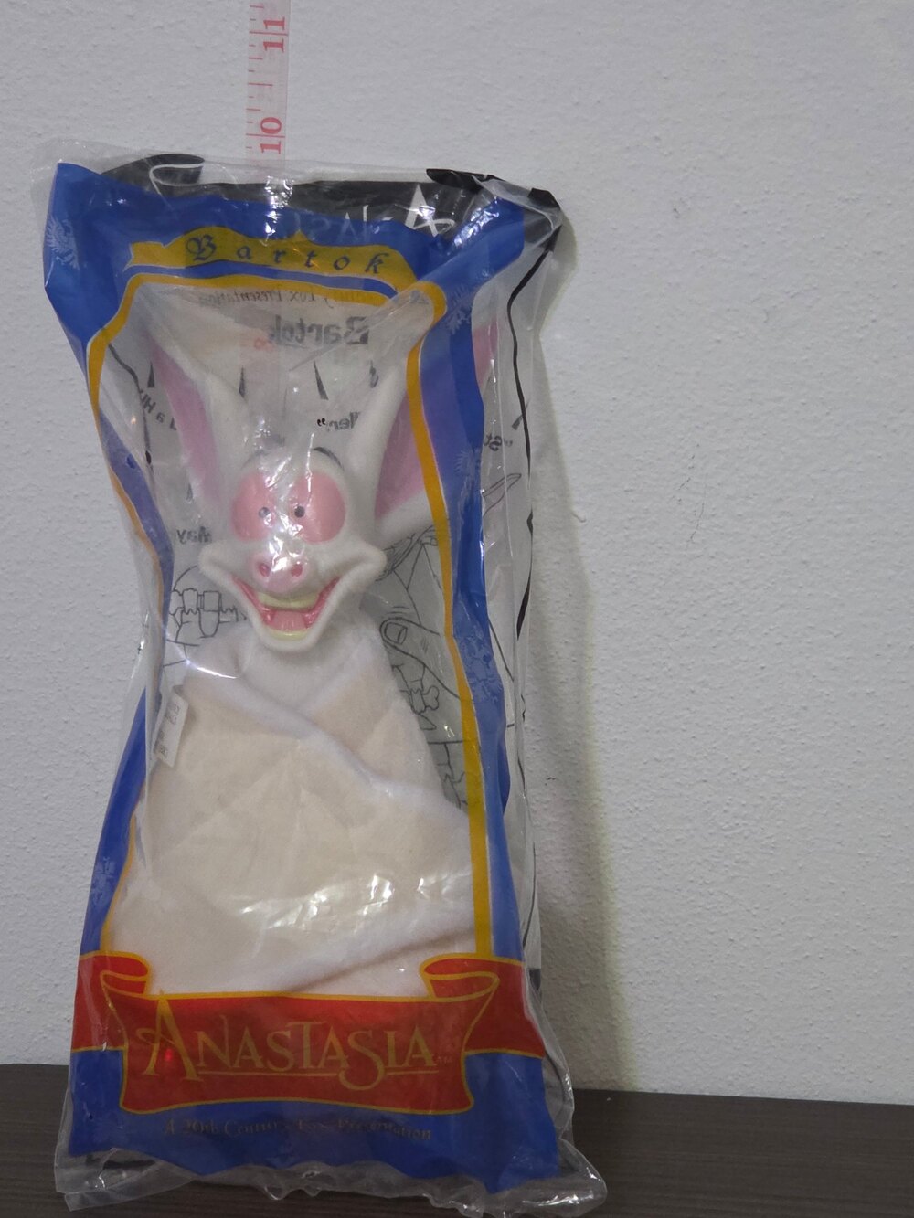 1997 Burger King Kids Club Anastasia Bartok the Bat plush toy